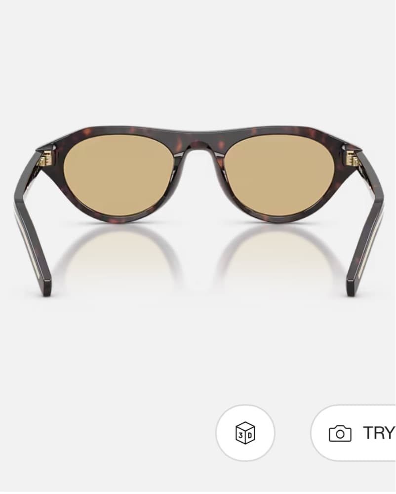 Prada PR B15S Tortoise Sunglasses - Image 5