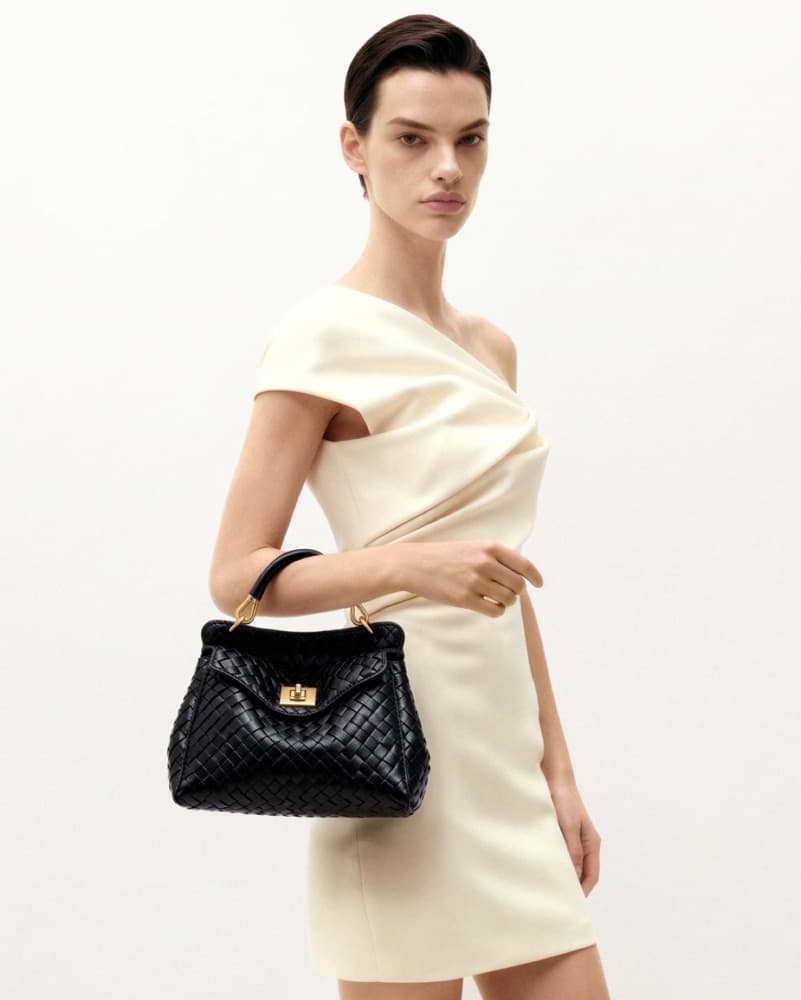 Black Woven Bag - Image 1
