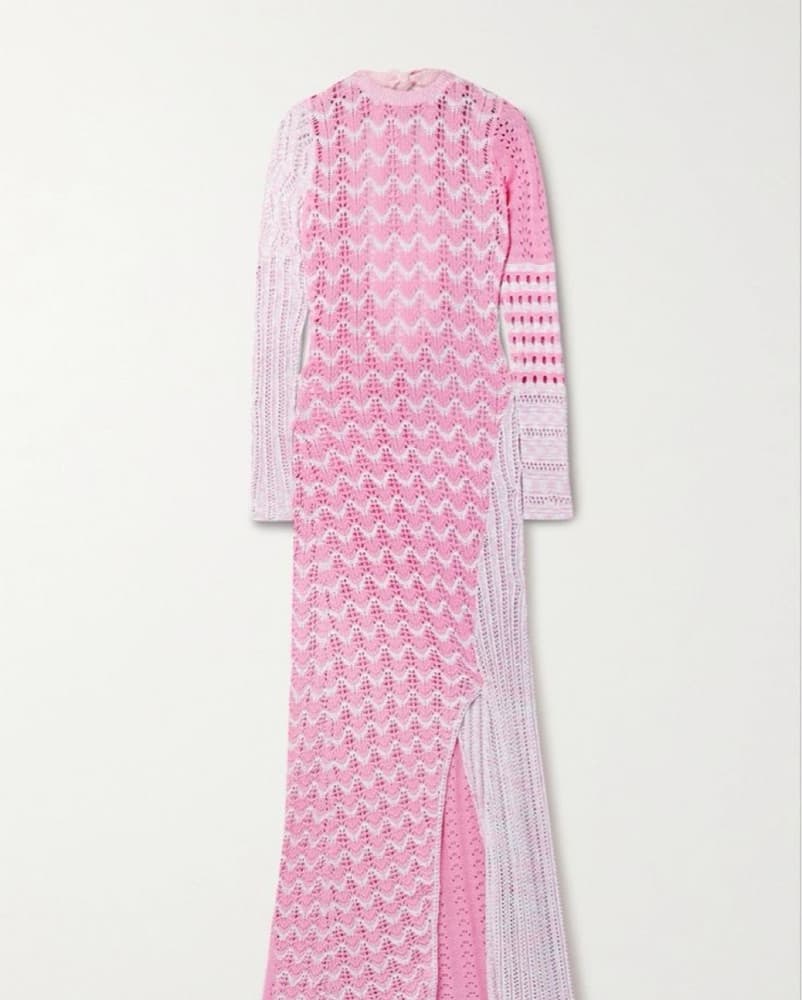 Stunning Crochet Lace Maxi Dress - Image 6