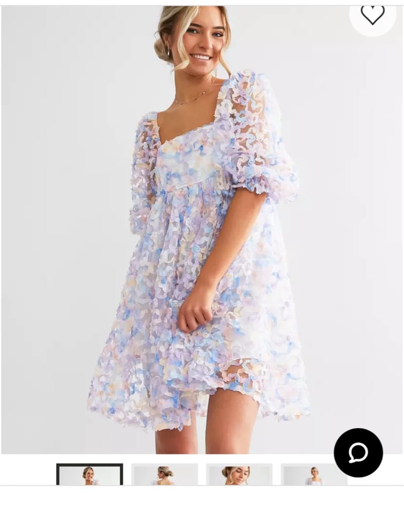 Floral Mini Dress From Red Dress Boutiqu - Image 1