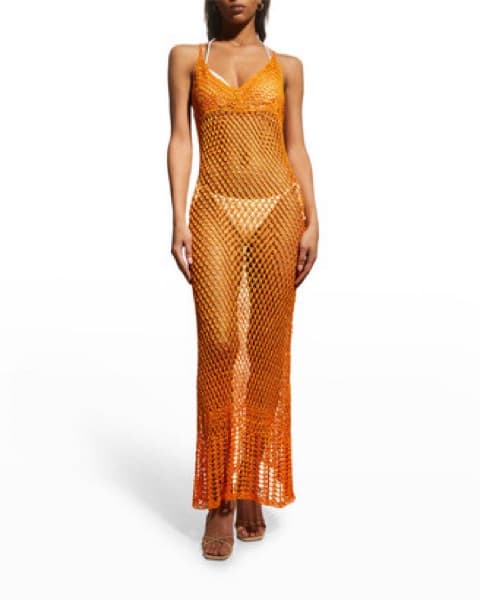Cult Gaia Sheer Dress/ Cover Up - Image 3