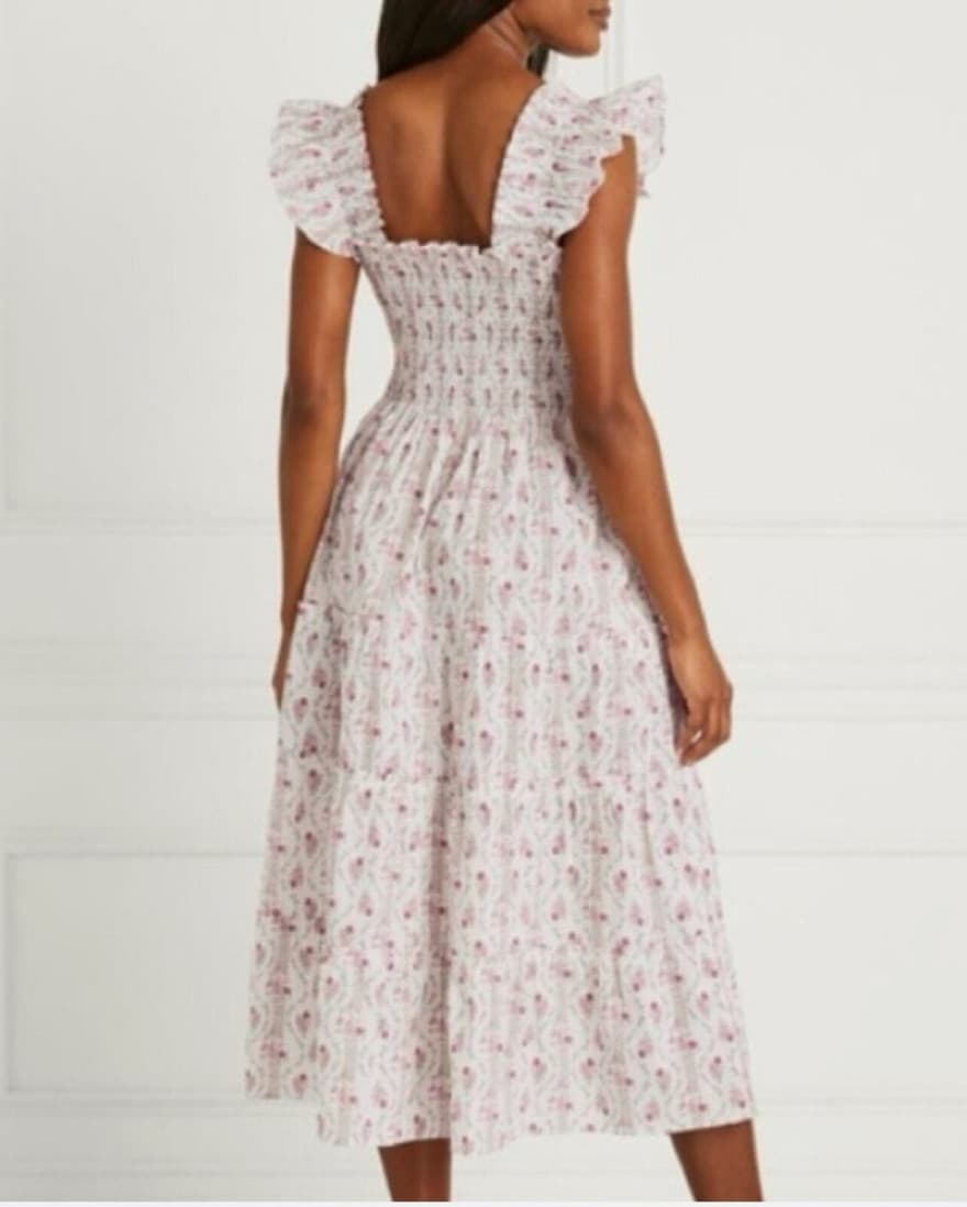 Flowy Floral Midi Dress - Image 2