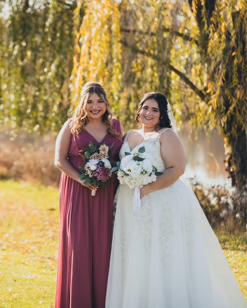 Azazie Desert Rose Bridesmaids Dress - Image 1
