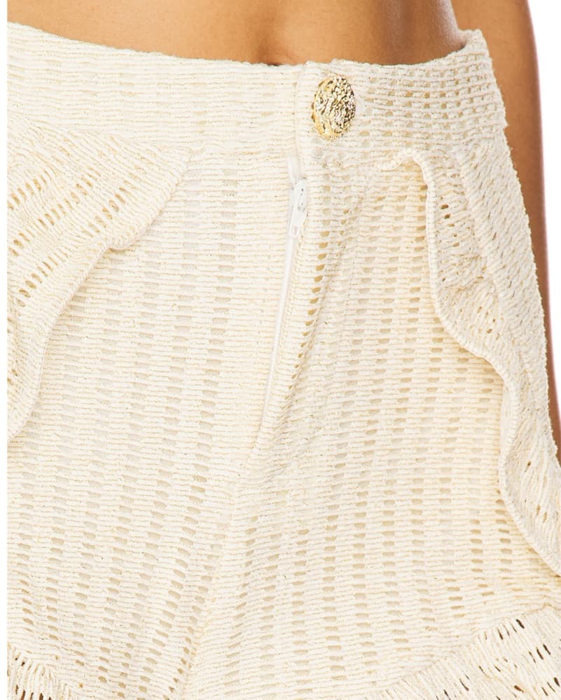 PatBO Chic Knit Crop Top and Shorts Set - Image 4
