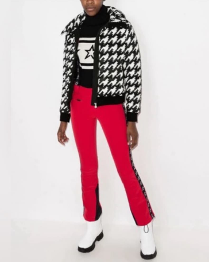 Perfect Moment Houndstooth Ski Jacket - Image 4