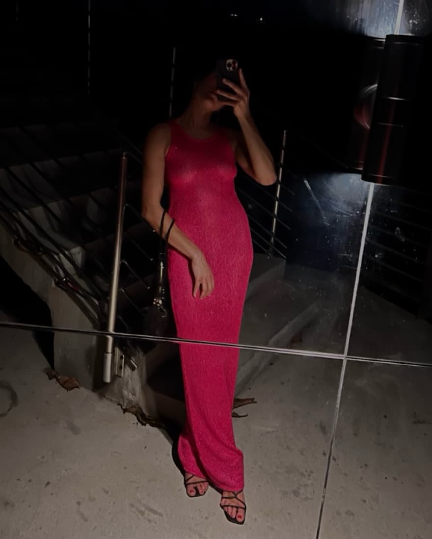 ASTA Resort Natalia Sequin Dress - Image 2