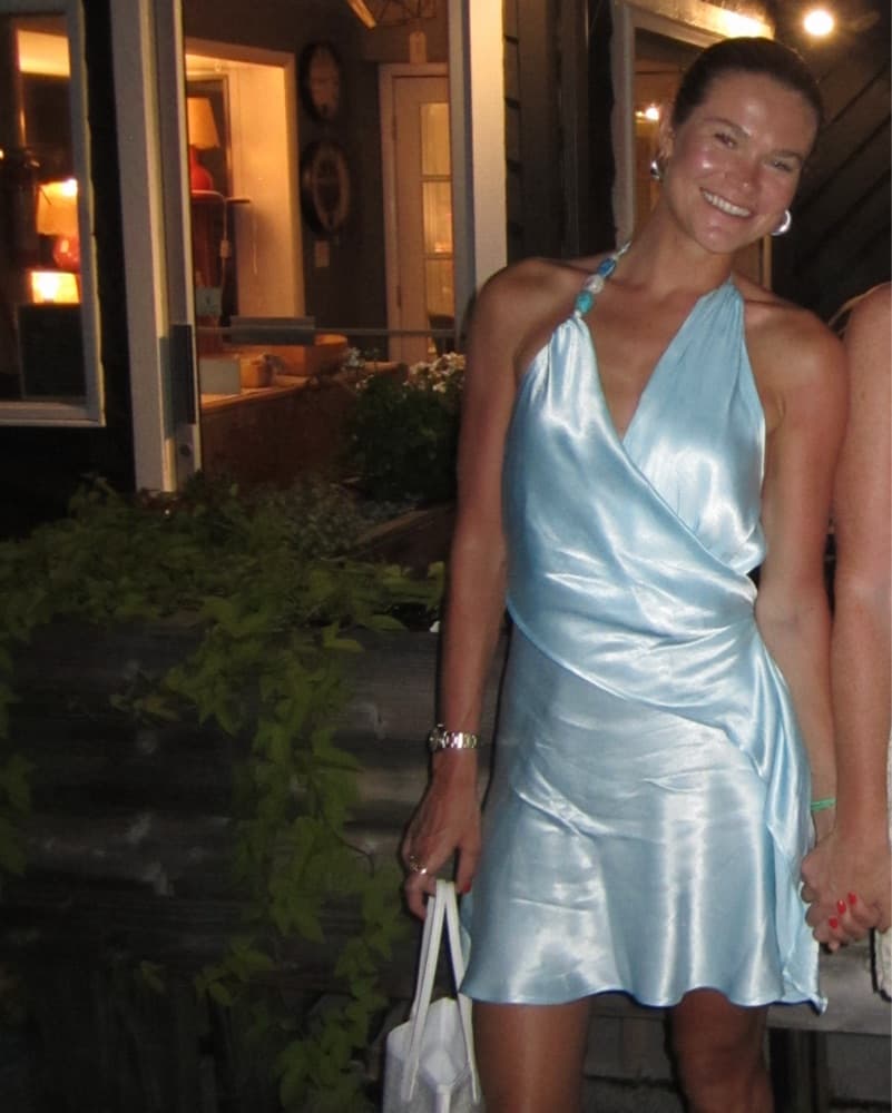 BLUE VACATION DRESS - Image 1