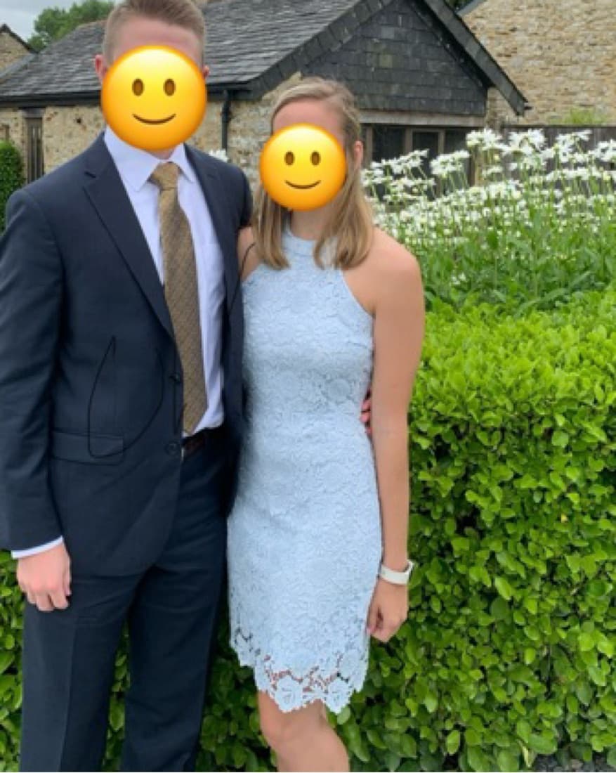 Lulus Light Blue Dress  - Image 2