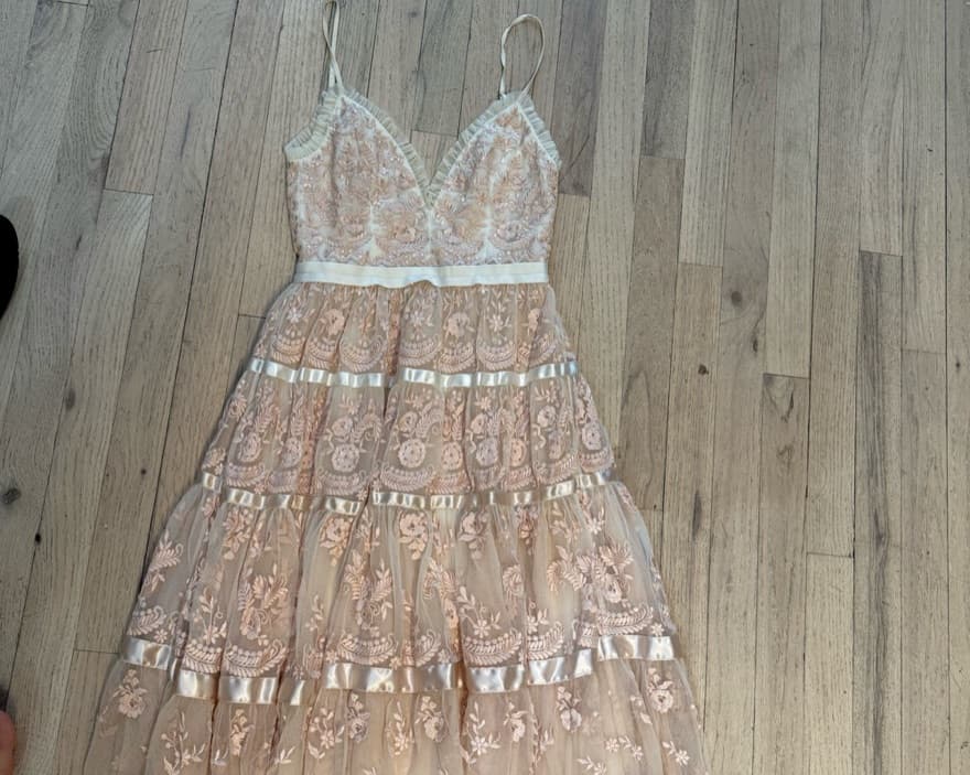 Needle & Thread Lace Dress - Image 4