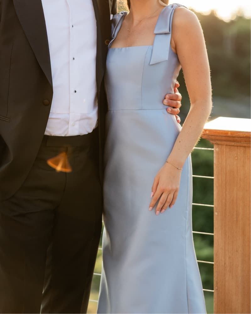 Elegant Wedding Guest / Bridesmaid Dress - Image 4