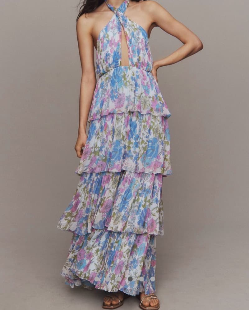 BHLDN Danielle Halter Dress - Image 2