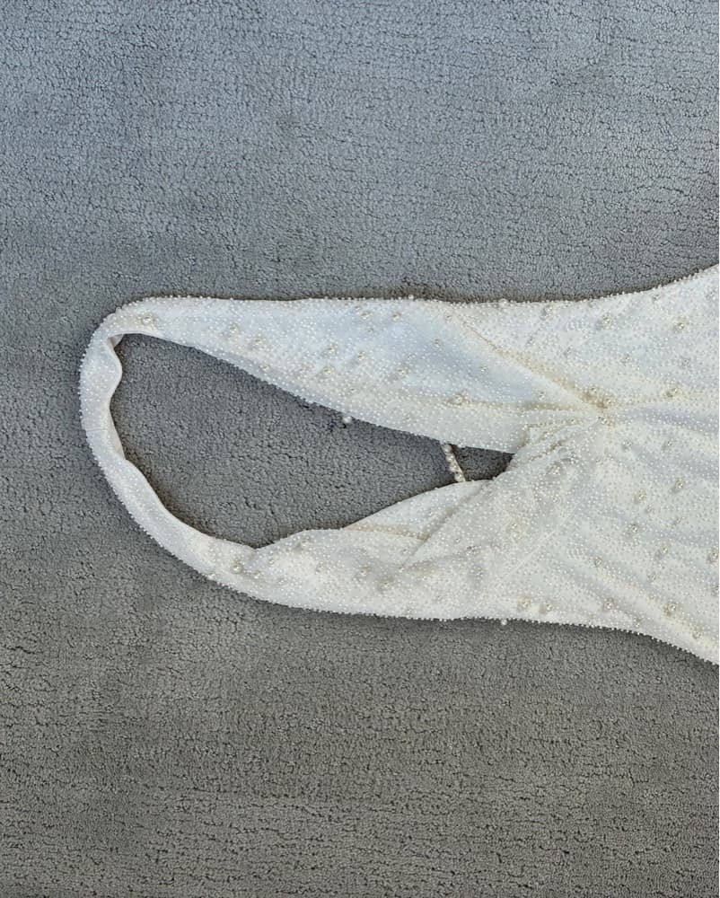 Oh Polly White Embellished Mini Dress - Image 2