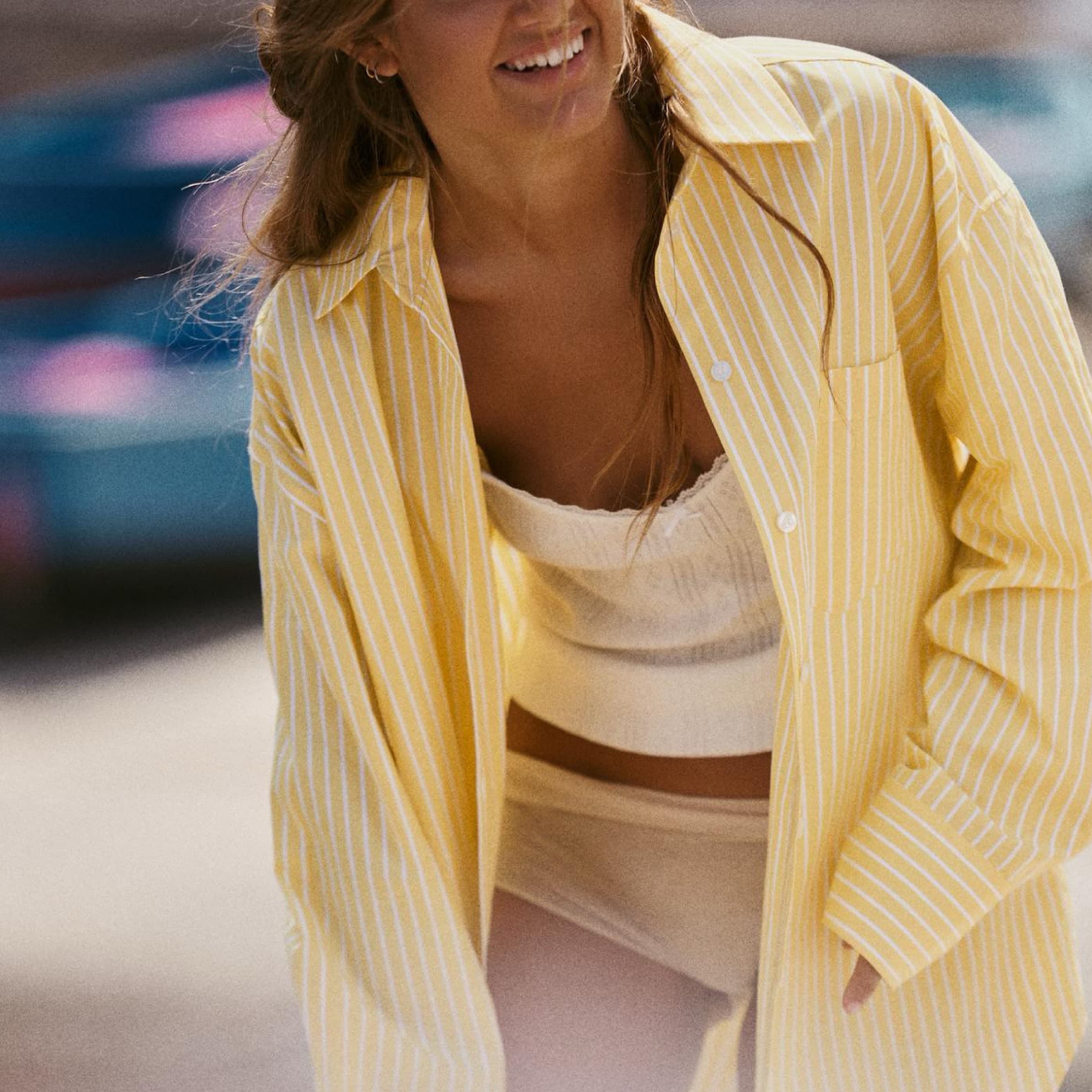 Butter Yellow Button Down - Image 1
