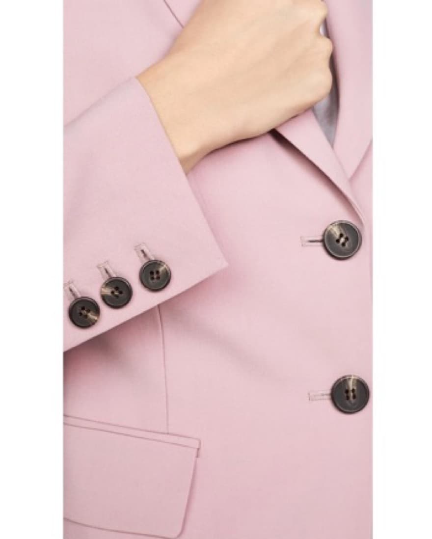Theory Carissa Wool Lilac Blazer - Image 4