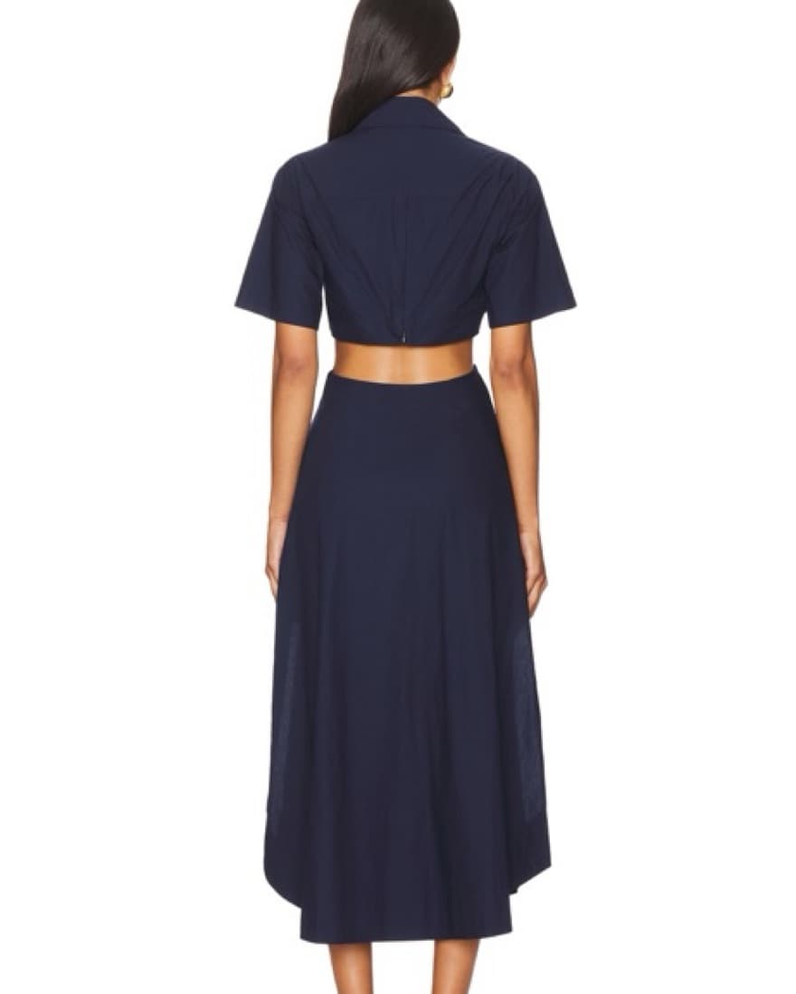 ALC Midnight Midi Dress with Cutouts - Image 3