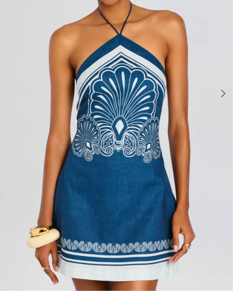 Summer Blue Mini Dress - Shani Shemer - Image 2