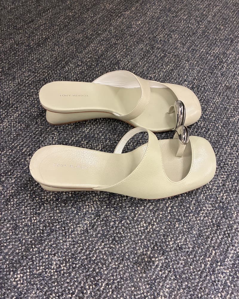 tory burch pierced wedge shoes  - Image 3