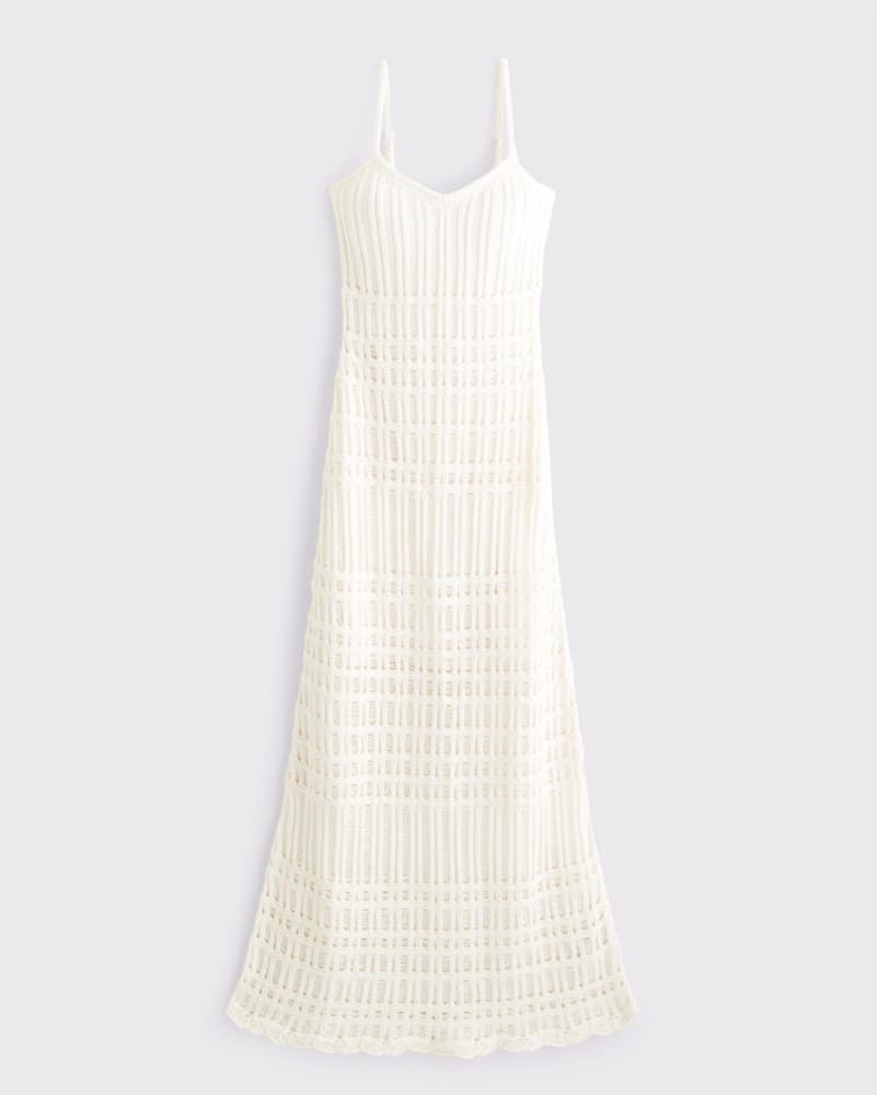 Abercrombie Crochet-Style Maxi Dress - Image 4