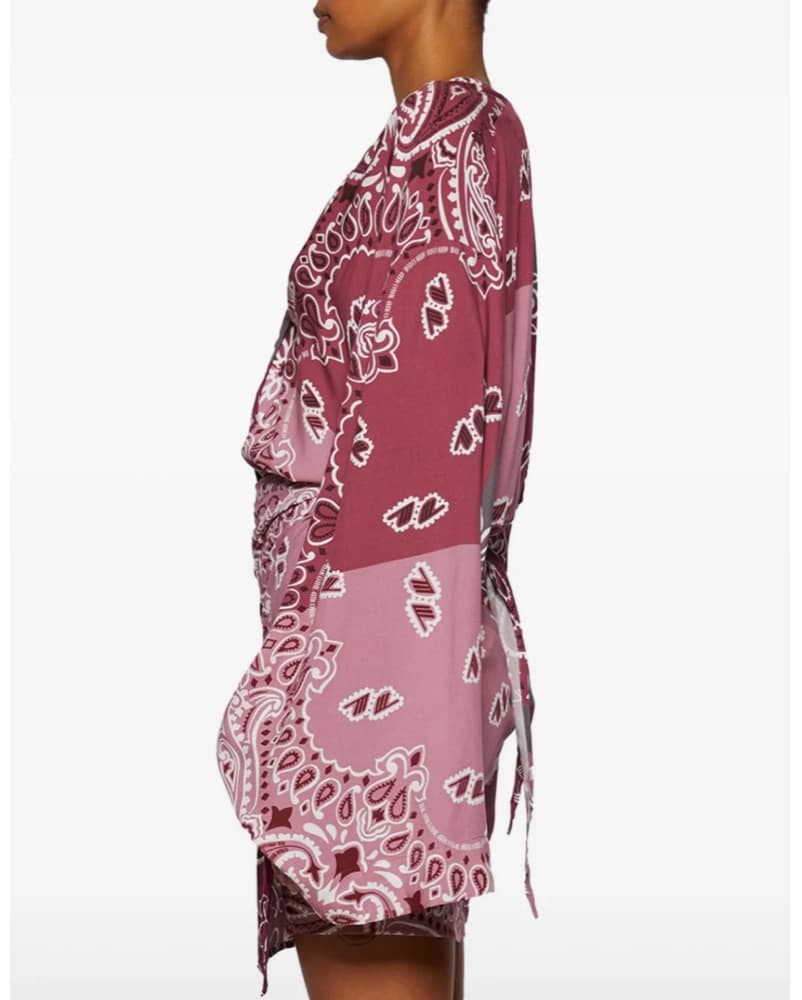 The Attico Bandana Print Dress  - Image 4
