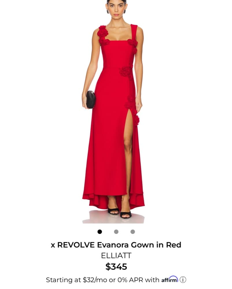 ELLIATT red gown - Image 1