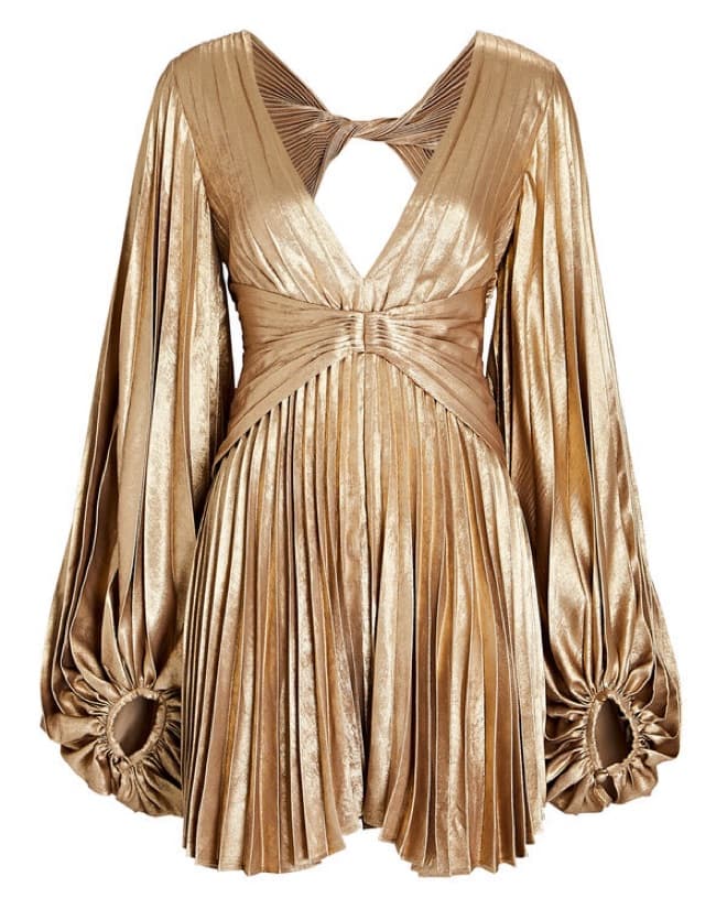 ACLER Geneva Pleated Mini Dress - Image 1