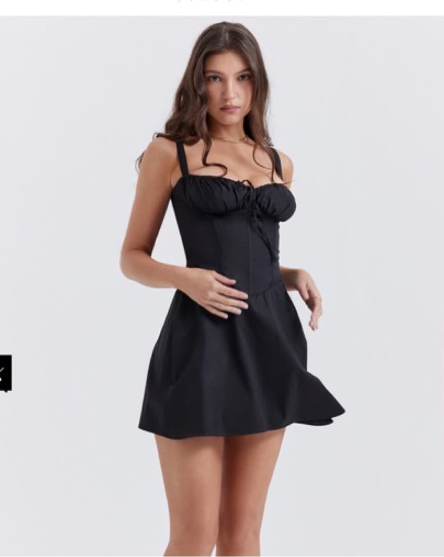 Black Corset House of CB Mini Dress - Image 1