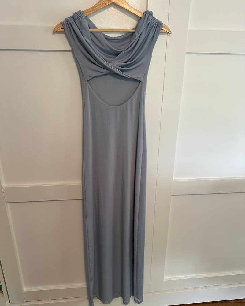 Meshki Imogen Off Shoulder Slinky Maxi  - Image 5