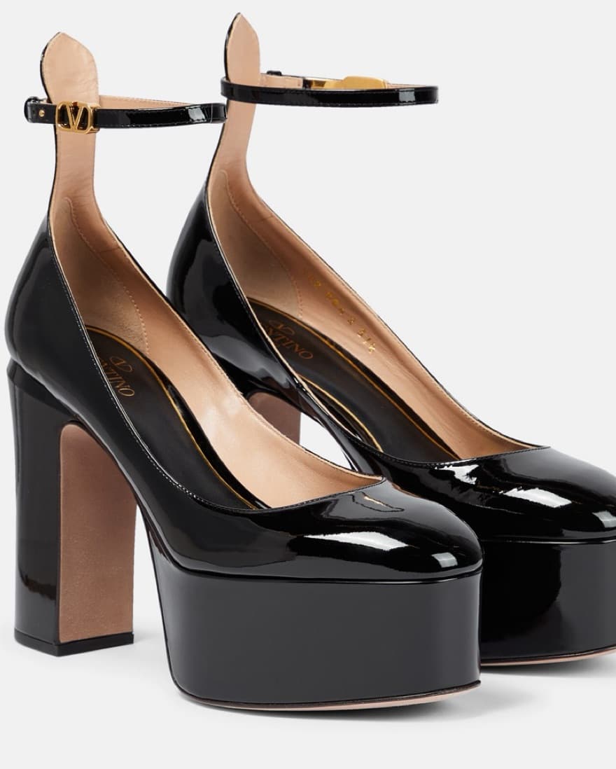 Valentino Tan-Go patent leather pumps - Image 5