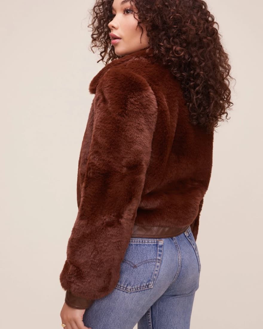ASTR The Label Patricia Fur Jacket  - Image 2