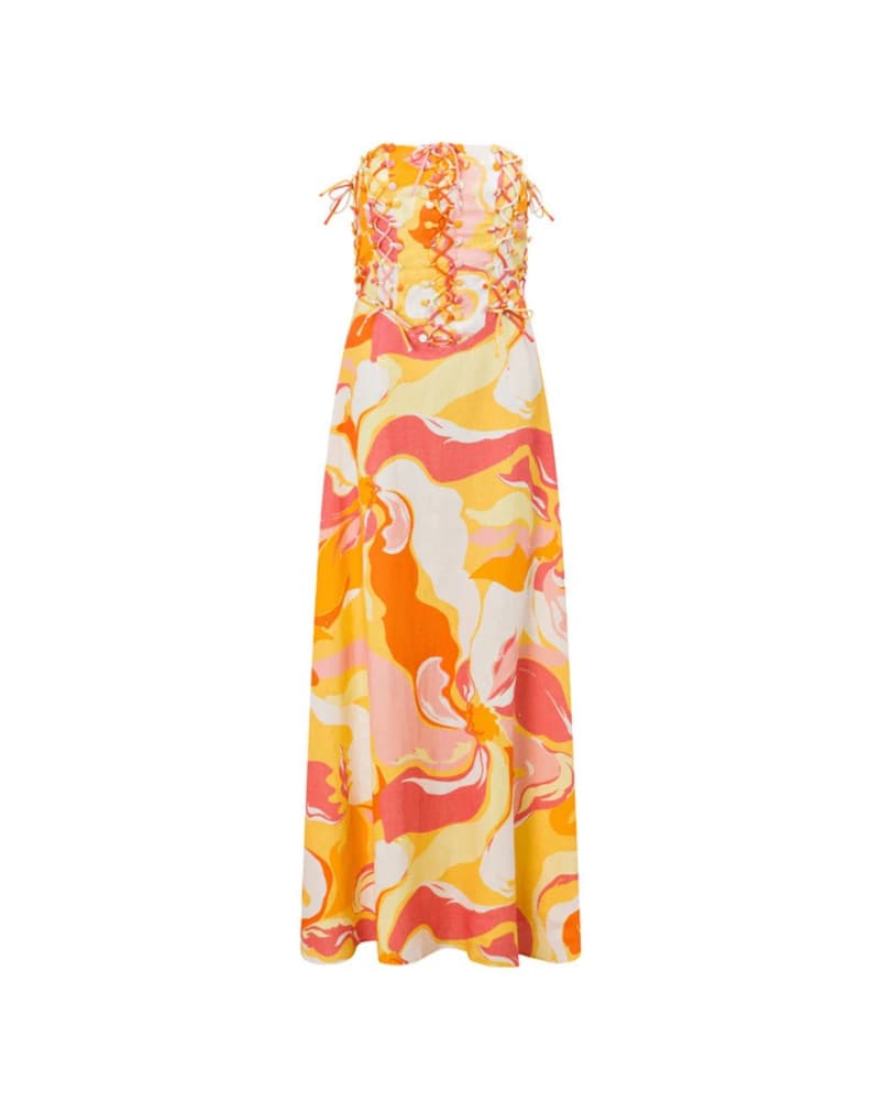 Zaco / Sabo Skirt Kahlo Dress in Sunset - Image 2
