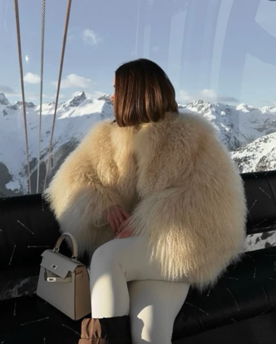 Ducie Shearling Fur Jacket  - Image 2