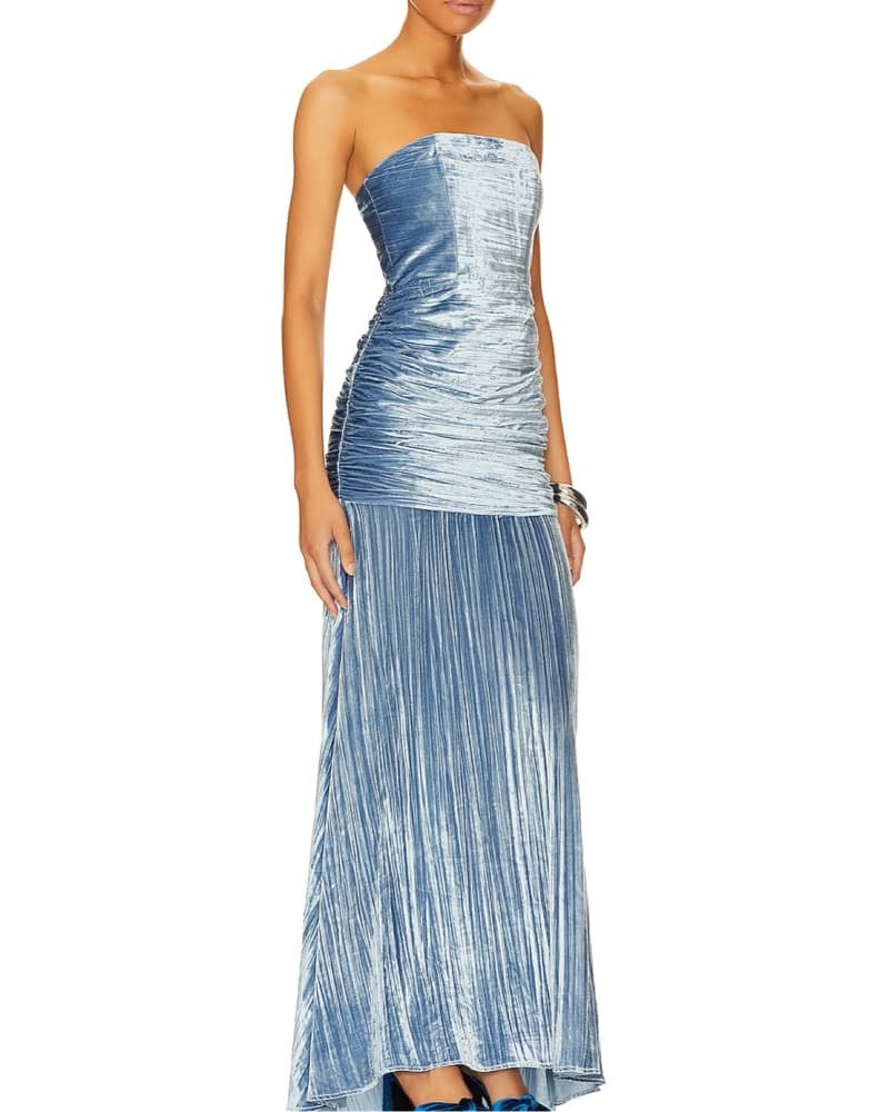 House Of Harlow 1960 Velvet Gown - Image 3