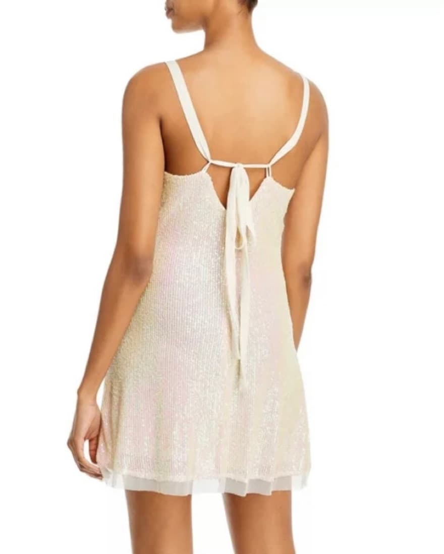 Free People Sequined Mini Dres - Image 2