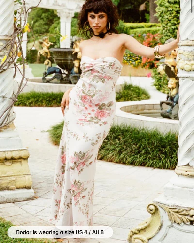 Abeila Strapless Maxi Dress  - Image 4