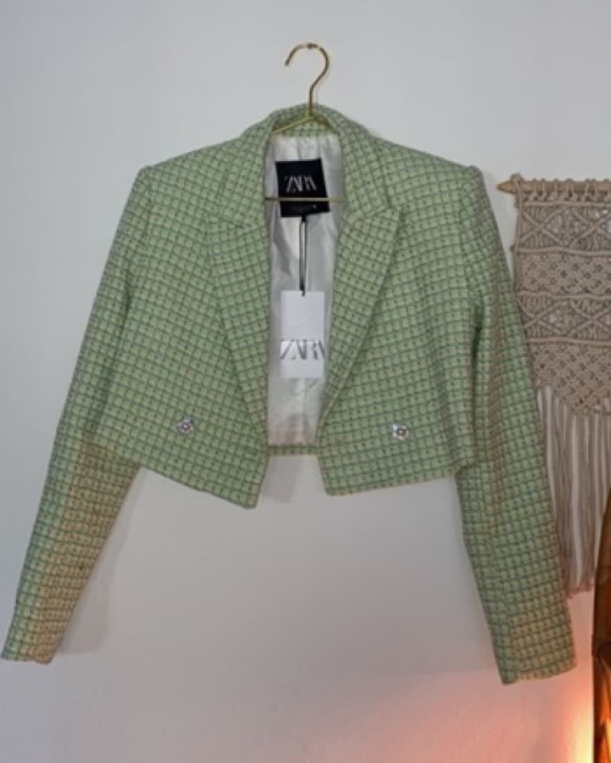 Zara Tweed Jacket - Image 3