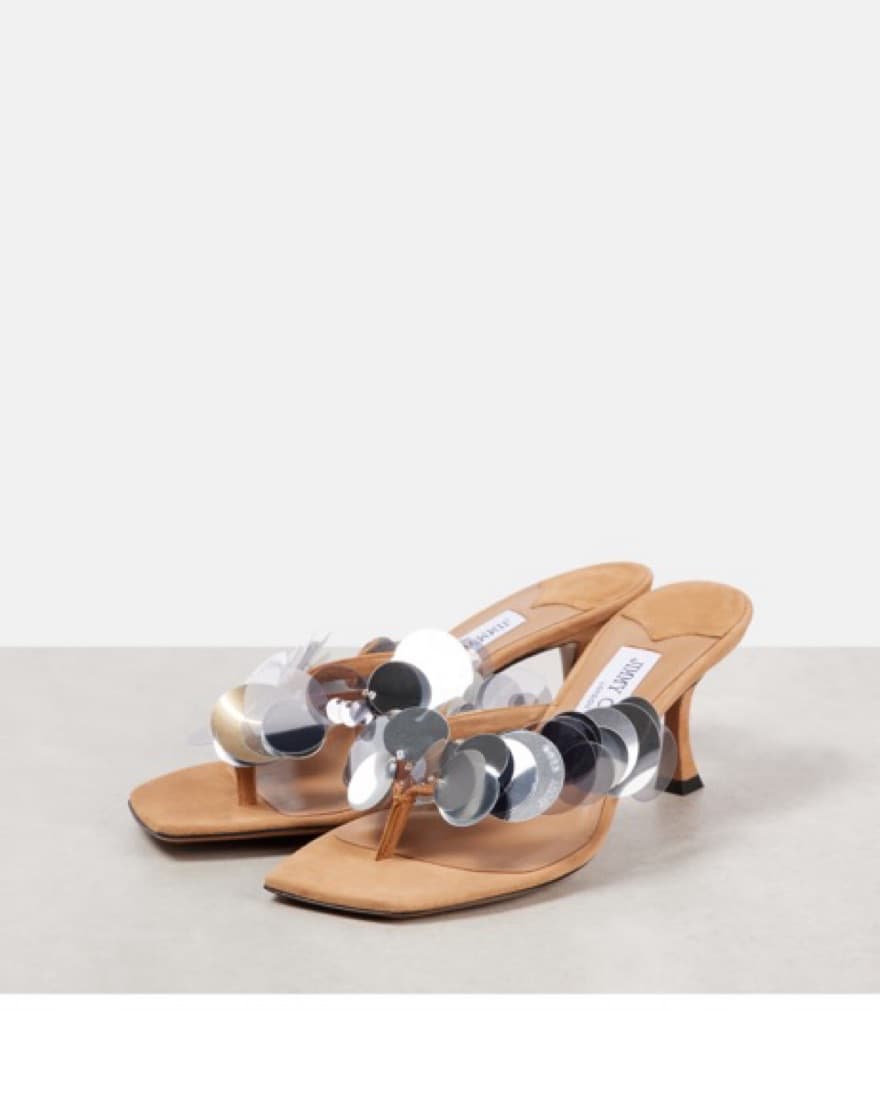 Jimmy Choo Freja 70 Heels Biscuit - Image 4