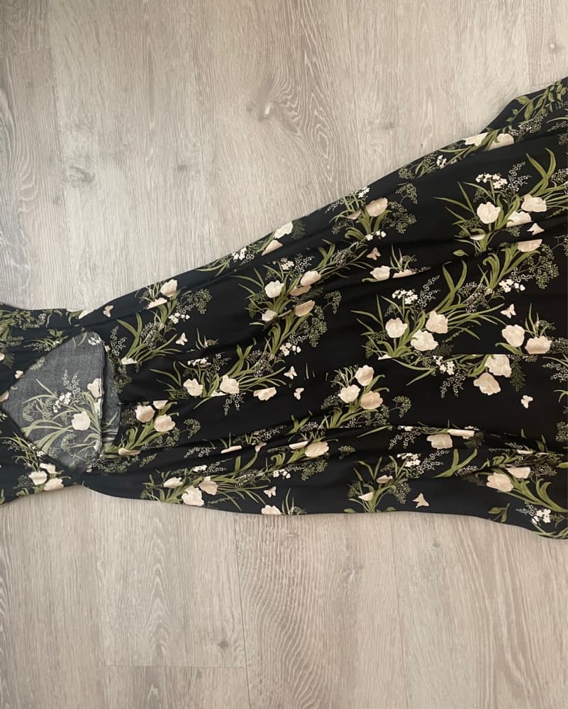 Reformation Elegant Floral Midi Dress  - Image 5