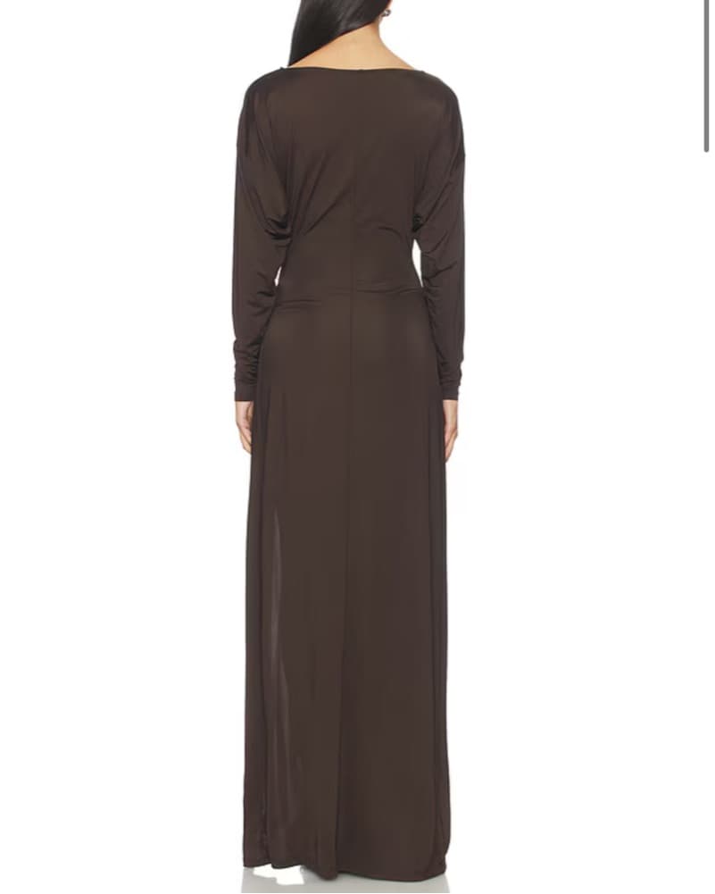 Eaves Ingrid Gown in Espresso - Image 2