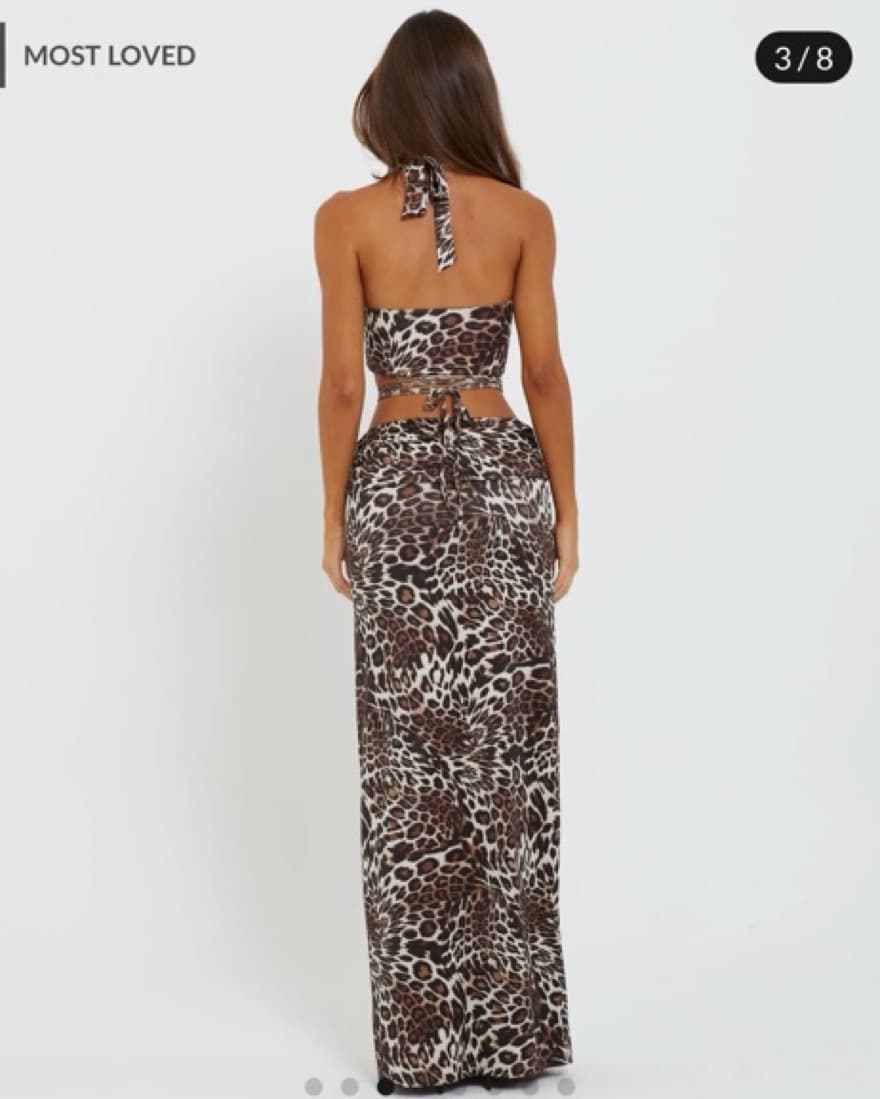 Tiger Mist Cynthia Maxi Skirt & Top Set - Image 2