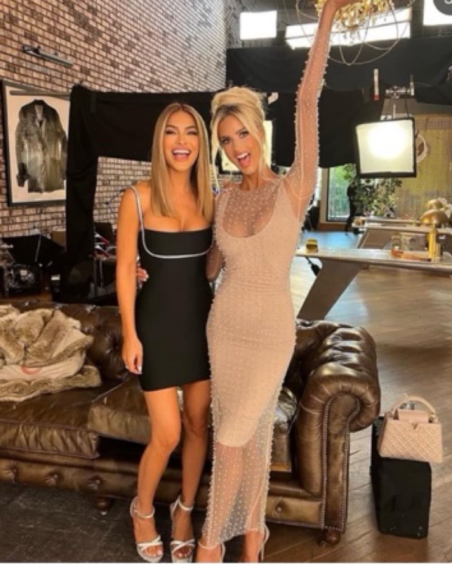 Beach Bunny Pearl Mesh Maxi Dress - Image 3