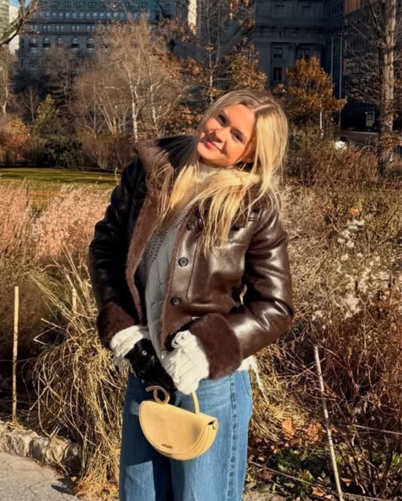 Zara Double Faced Brown Faux Fur Jacket - Image 4