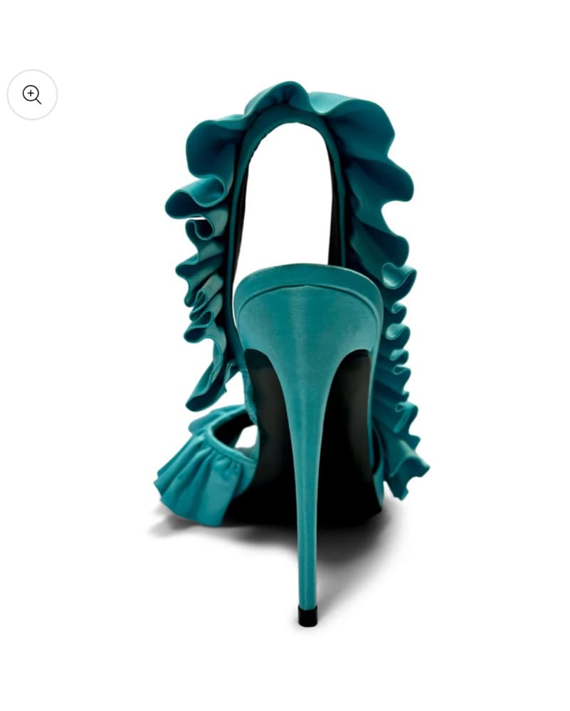 Satin Ruffle Heels!  - Image 2