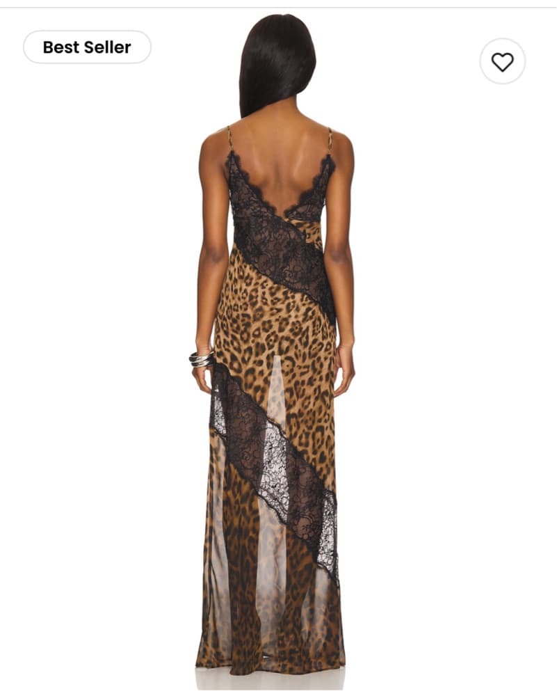 NBD LEOPARD SHEER MAXI - Image 2