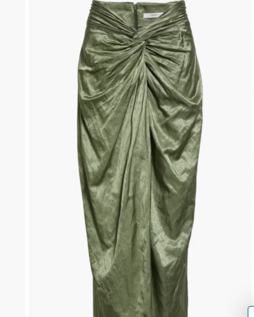 Vince Metallic Twist Front Skirt - Image 5
