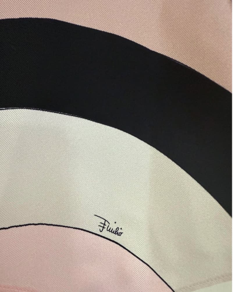 Pucci Silk Tie Top - Image 3
