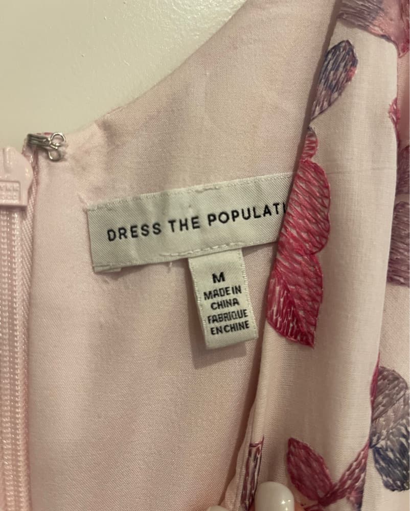 Dress The population Floral Maxi Dress - Image 5