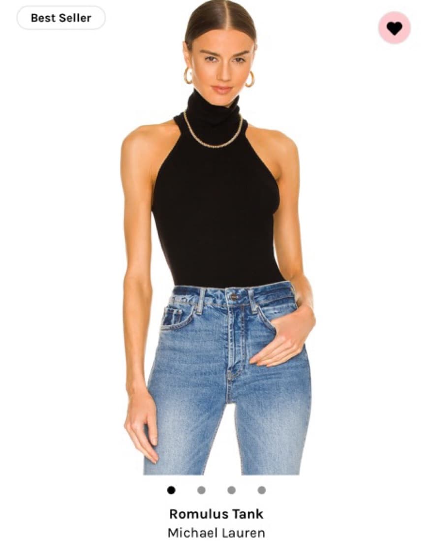 Revolve Turtleneck Tank - Image 1