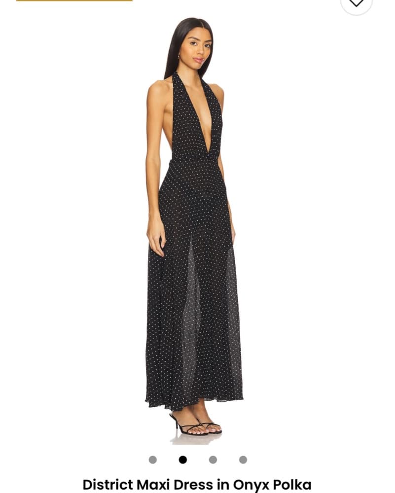 Polka Dot Lioness Dress - Image 2