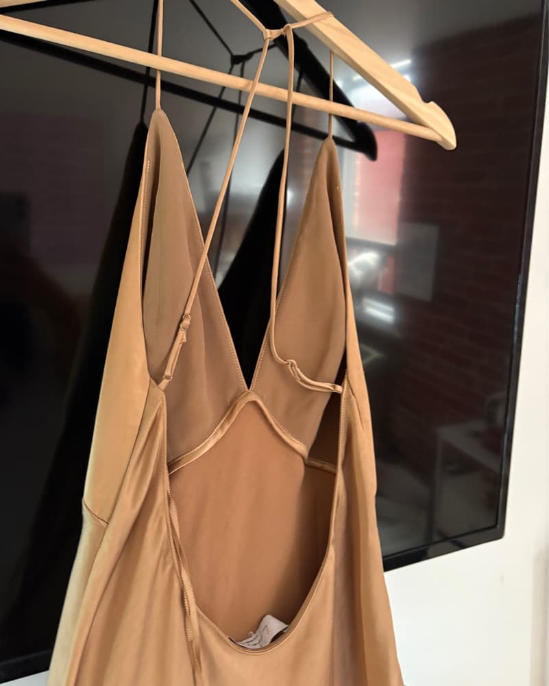 Imogen Maxi Dress in Champagne - Image 5