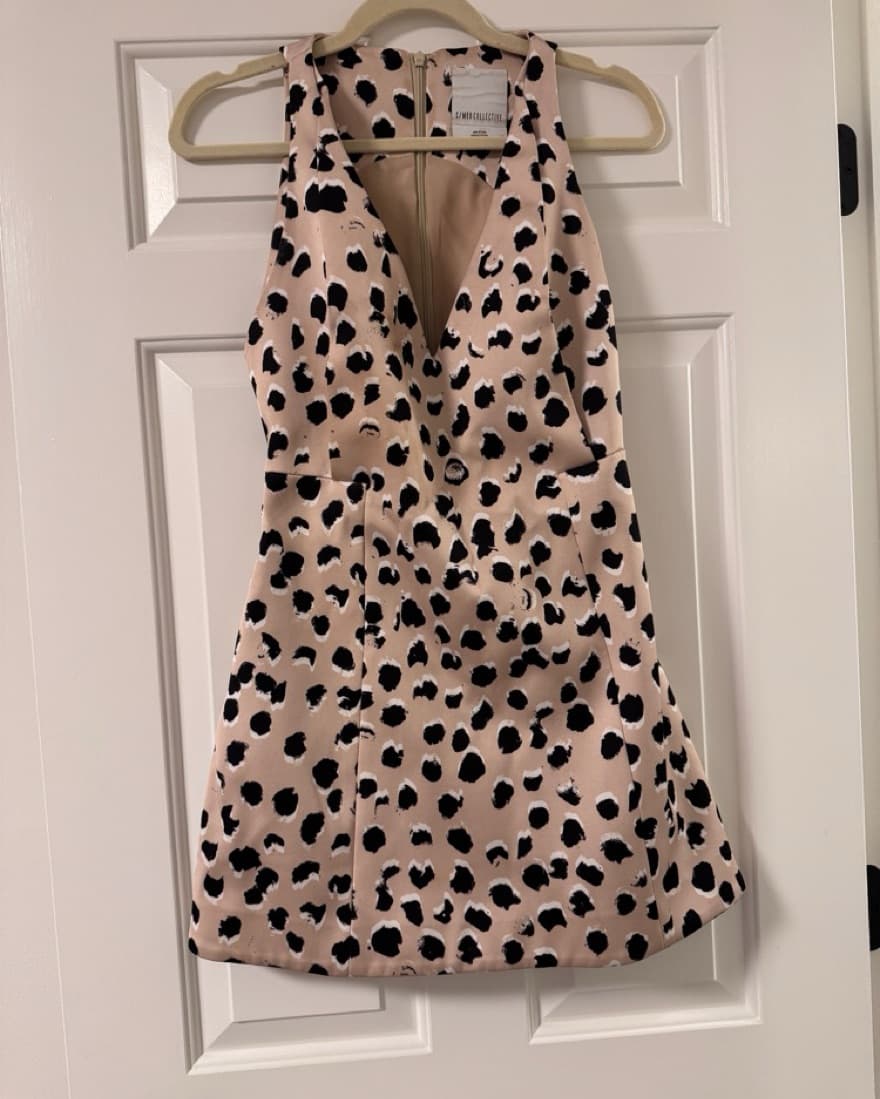 C/Meo Leopard Dress  - Image 4